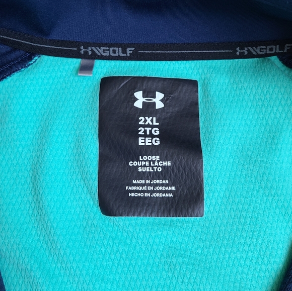 Under Armour Golf Quarter Zip Pullover - Picture 3 of 3
